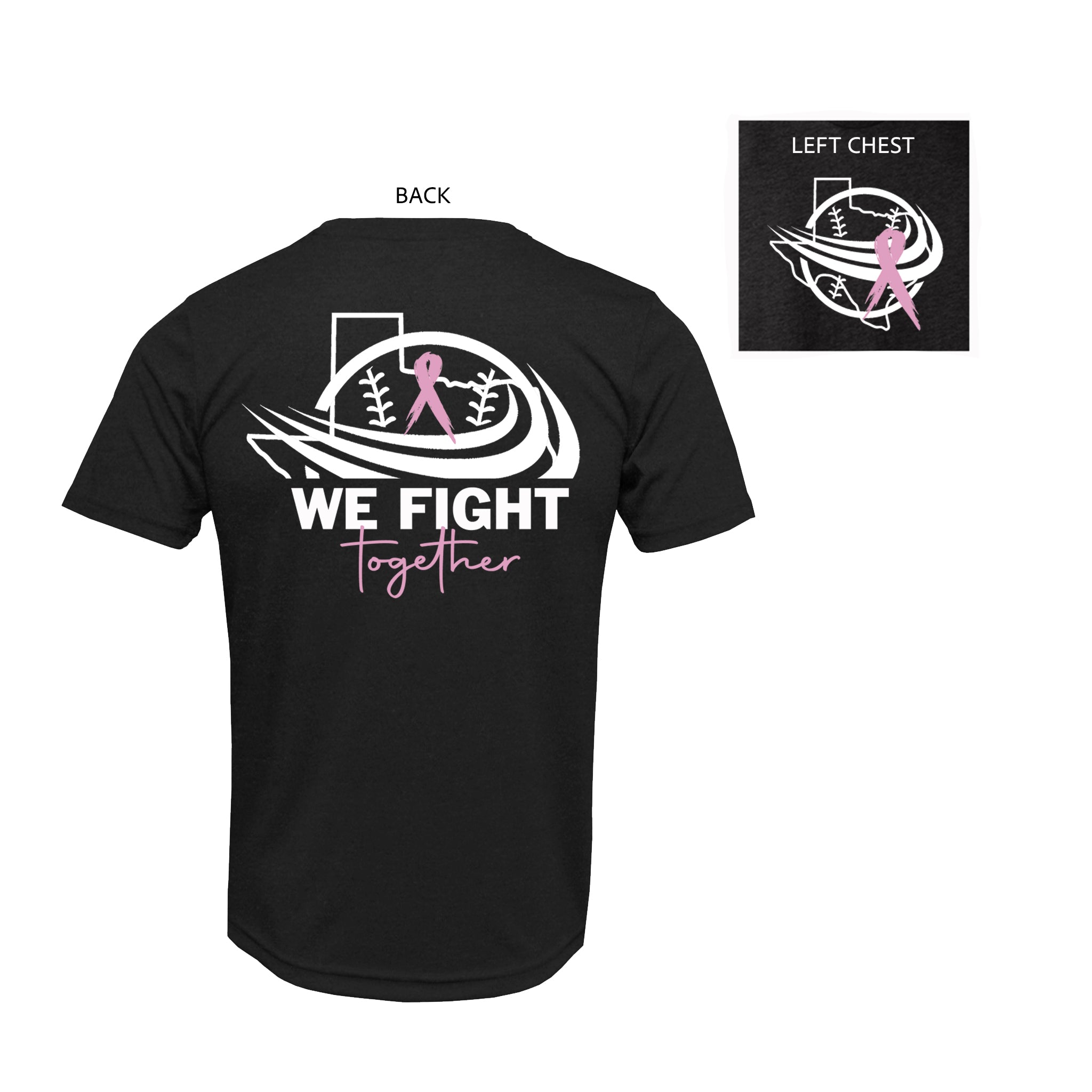 Adult Soft Tek T-Shirt with We Fight Together BCA