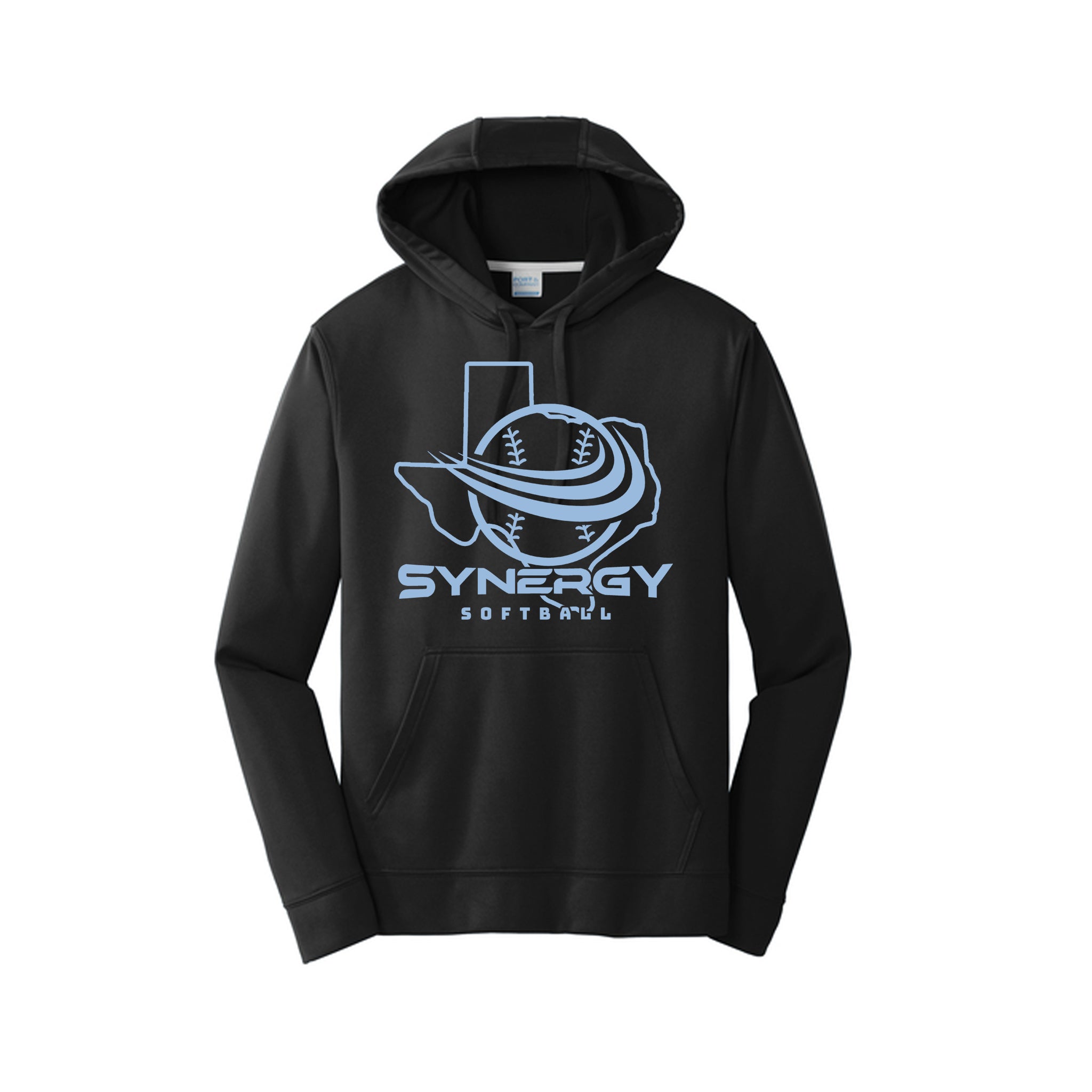 Port & Co™ Performance Fleece Pullover Hooded Sweatshirt with Texas Synergy Logo