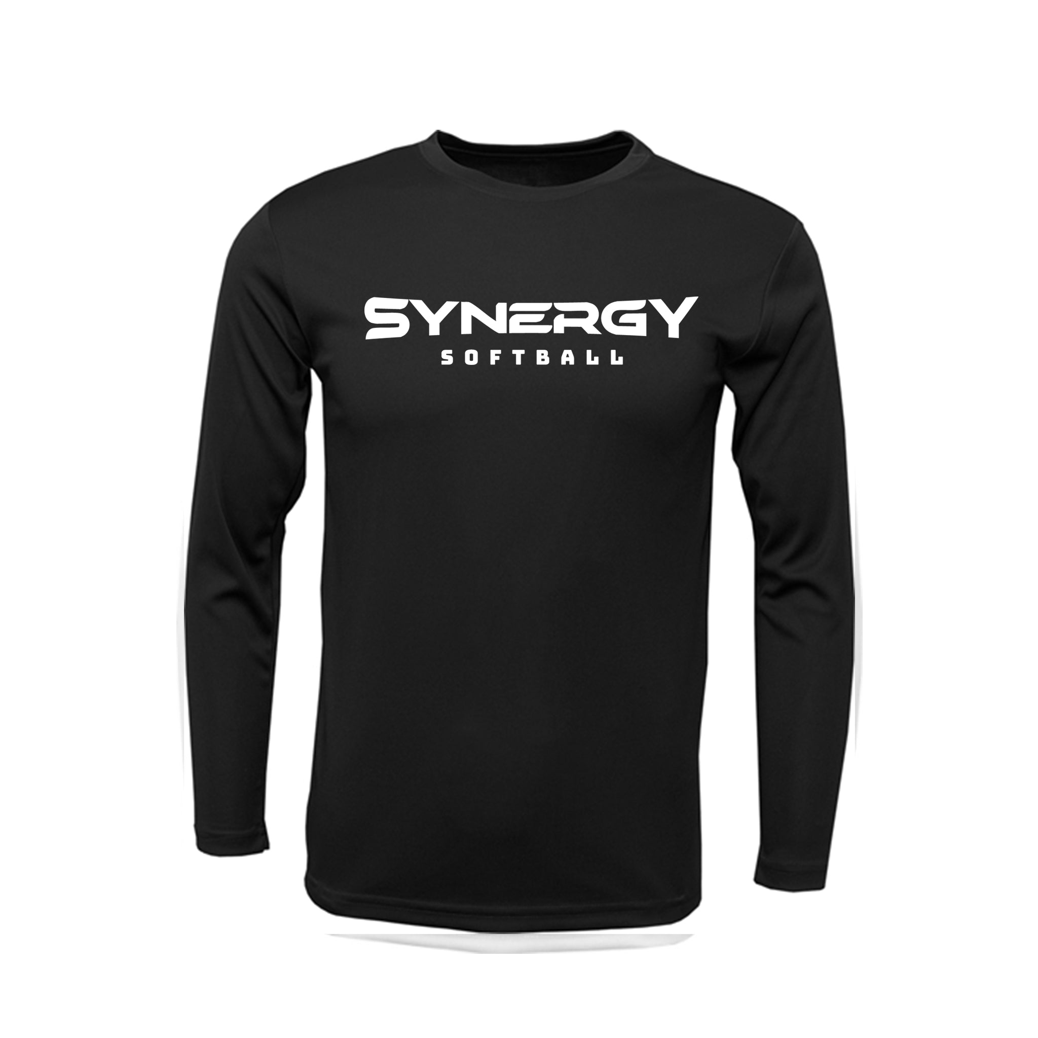 Men Xtreme-Tek Dri FIt Long Sleeve Shirt with Synergy Softball Logo