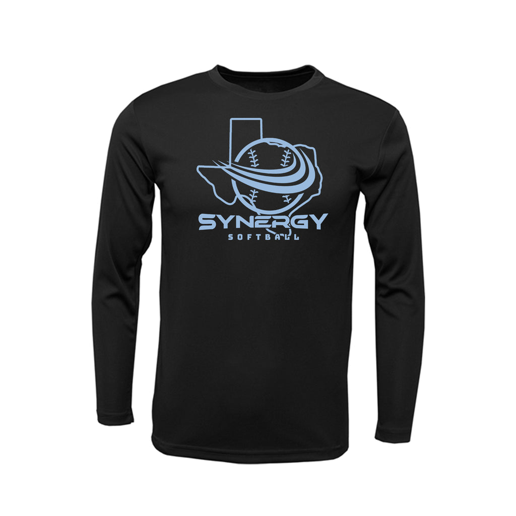 Men Xtreme-Tek Dri FIt Long Sleeve Shirt with Texas Synergy Logo