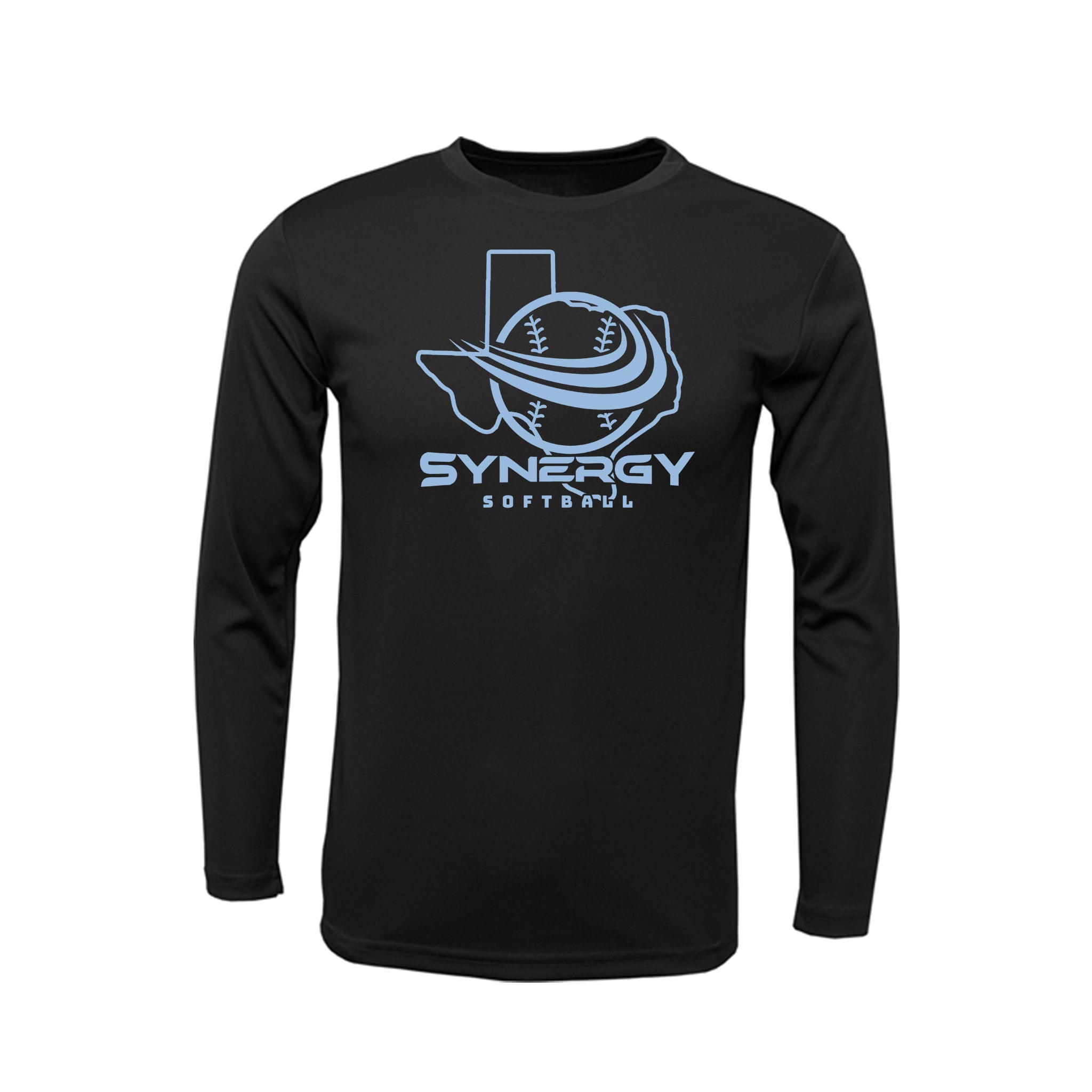Men Xtreme-Tek Dri FIt Long Sleeve Shirt with Texas Synergy Logo
