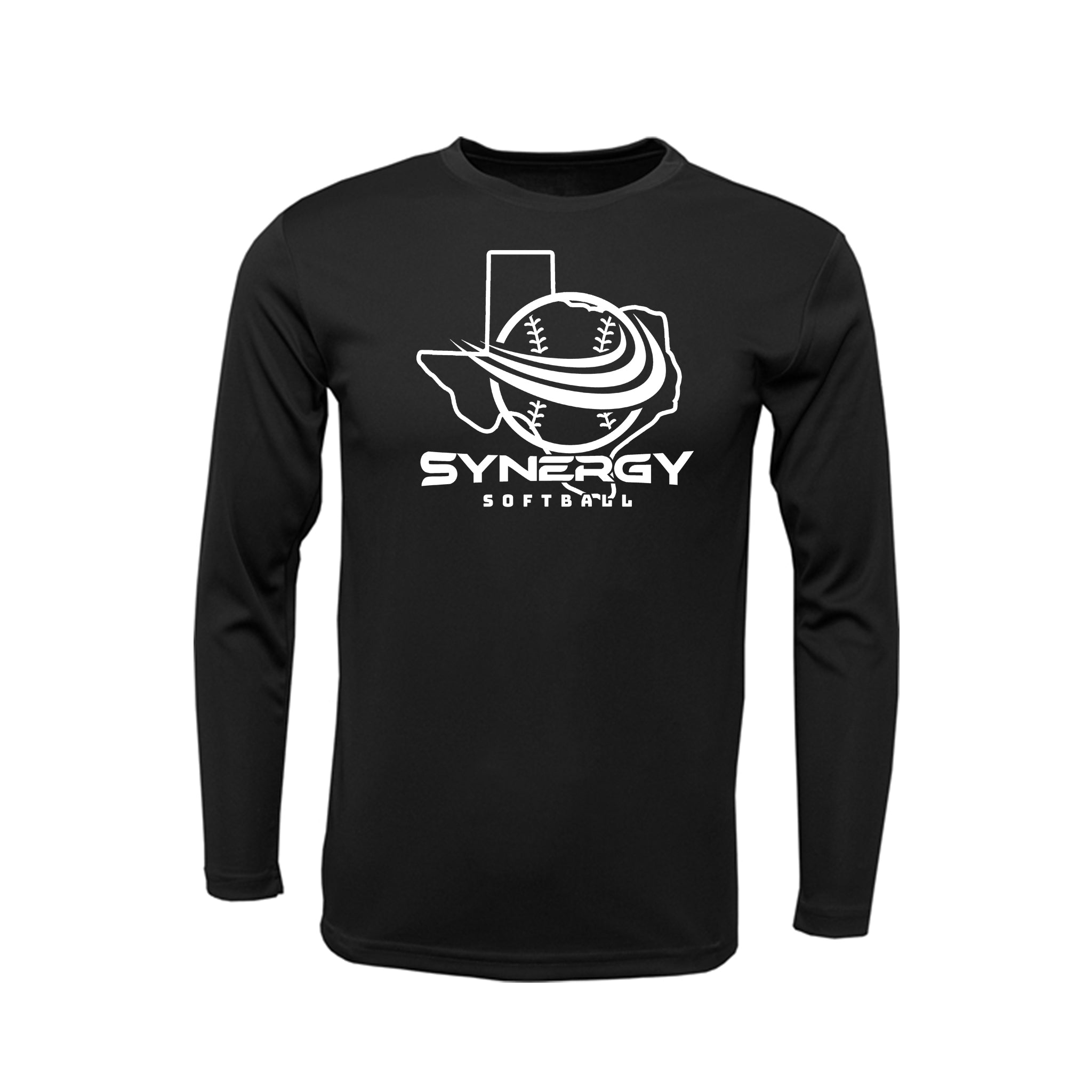 Men Xtreme-Tek Dri FIt Long Sleeve Shirt with Texas Synergy Logo