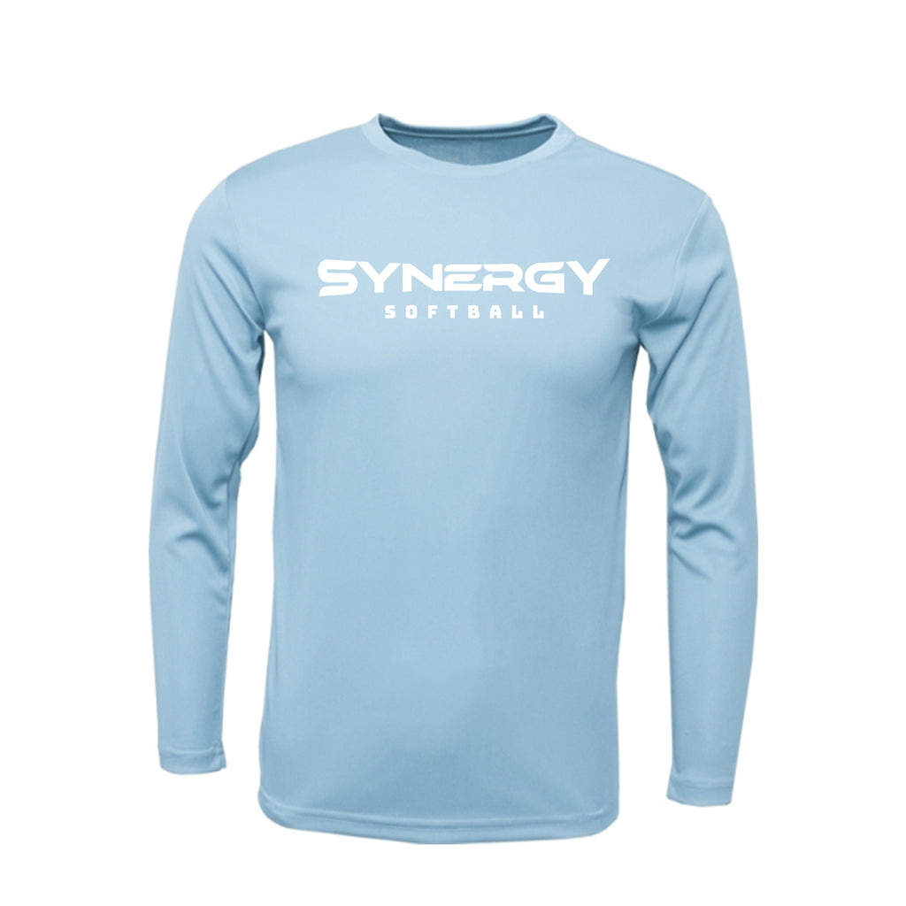 Men Xtreme-Tek Dri FIt Long Sleeve Shirt with Synergy Softball Logo