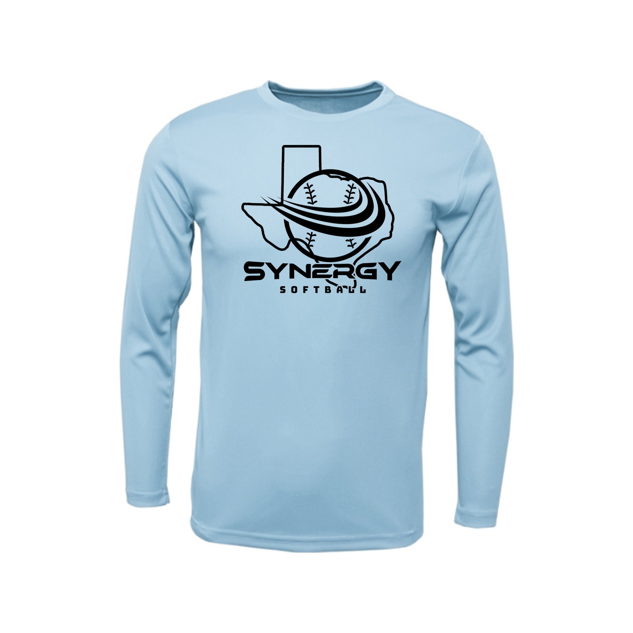 Men Xtreme-Tek Dri FIt Long Sleeve Shirt with Texas Synergy Logo