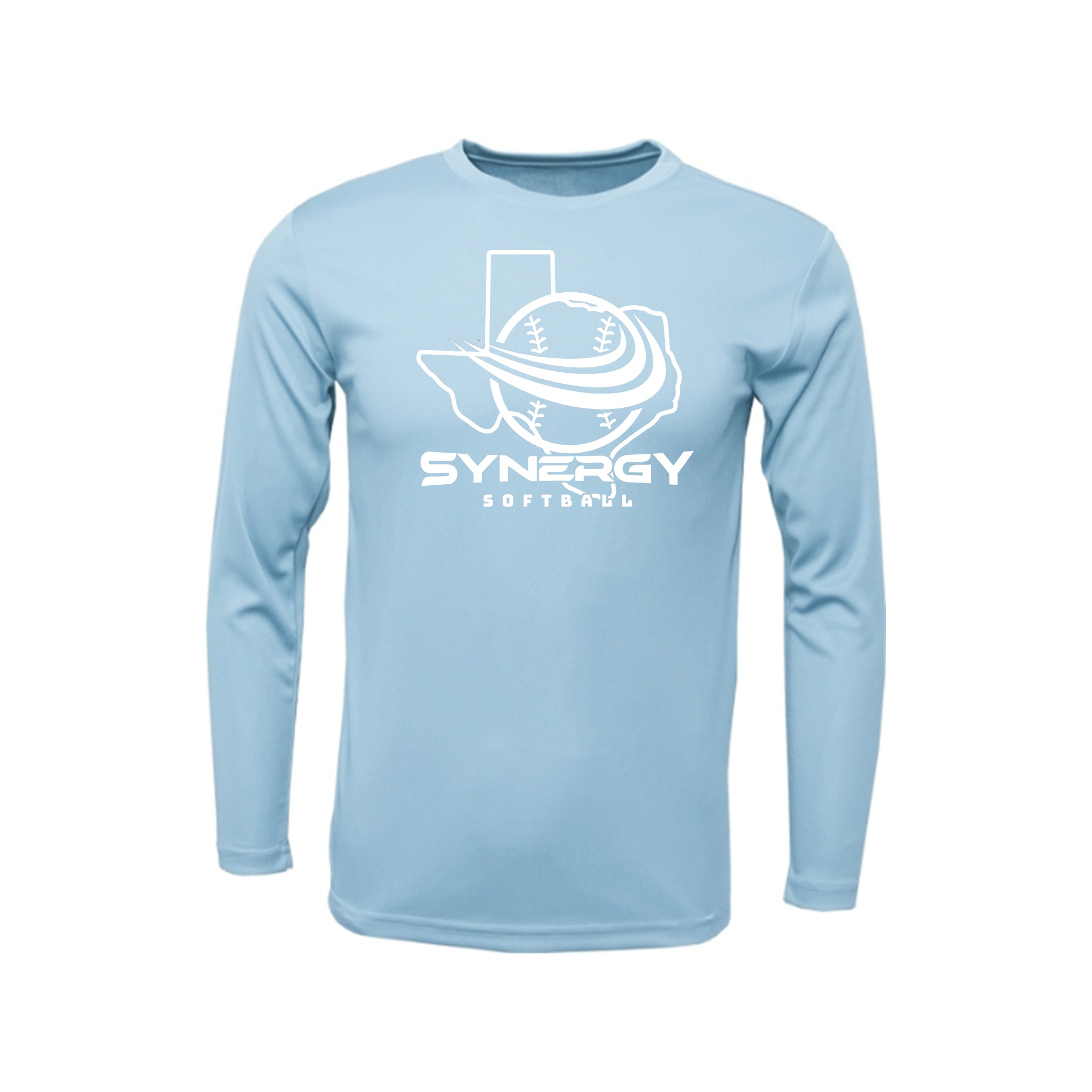 Men Xtreme-Tek Dri FIt Long Sleeve Shirt with Texas Synergy Logo