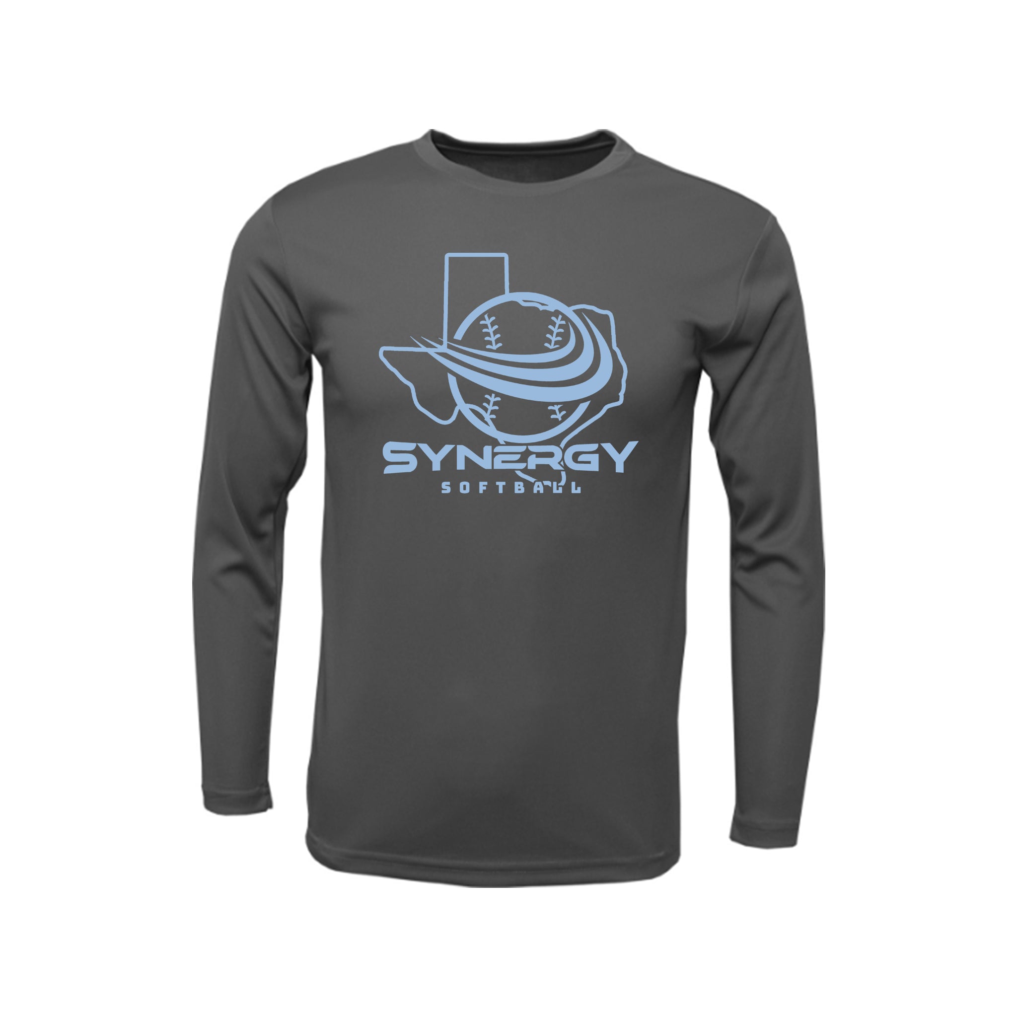 Men Xtreme-Tek Dri FIt Long Sleeve Shirt with Texas Synergy Logo