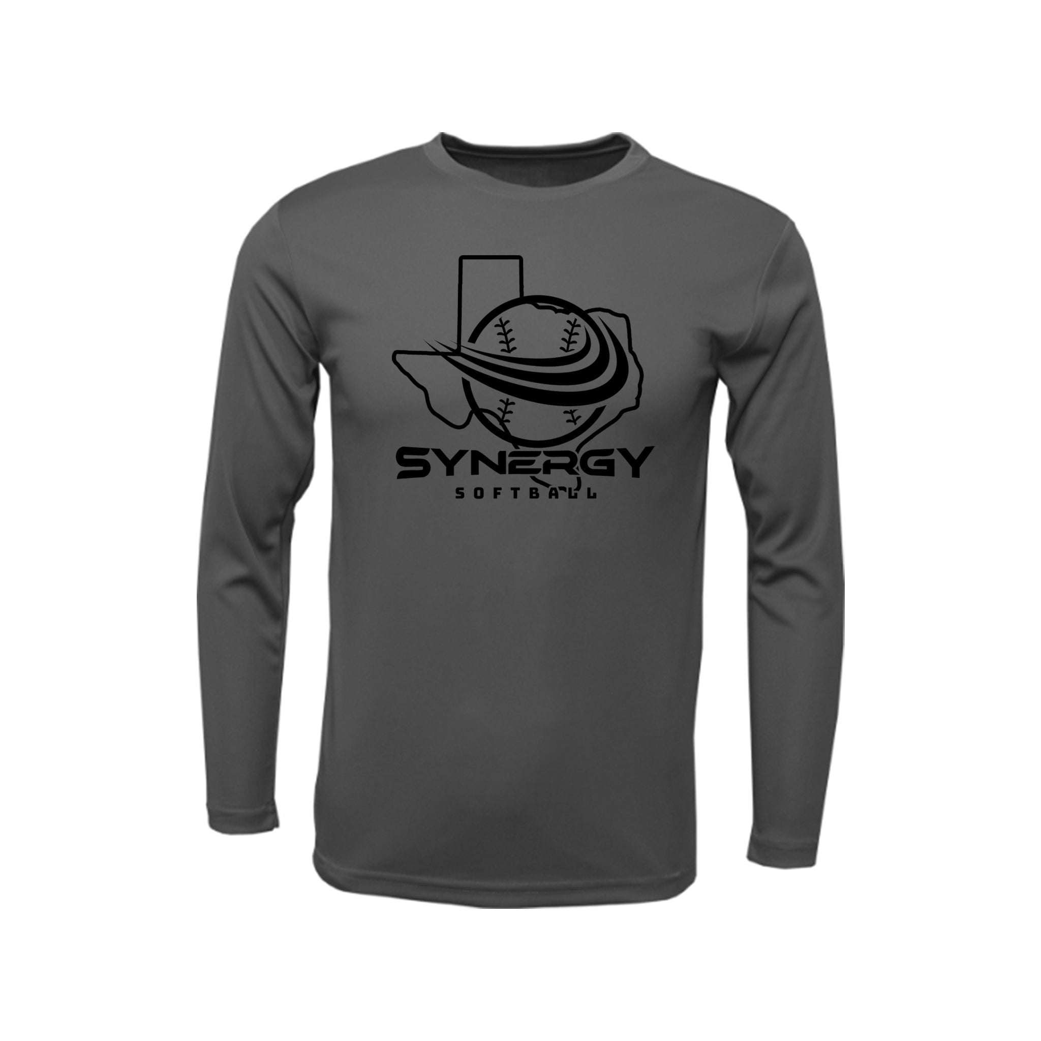 Men Xtreme-Tek Dri FIt Long Sleeve Shirt with Texas Synergy Logo