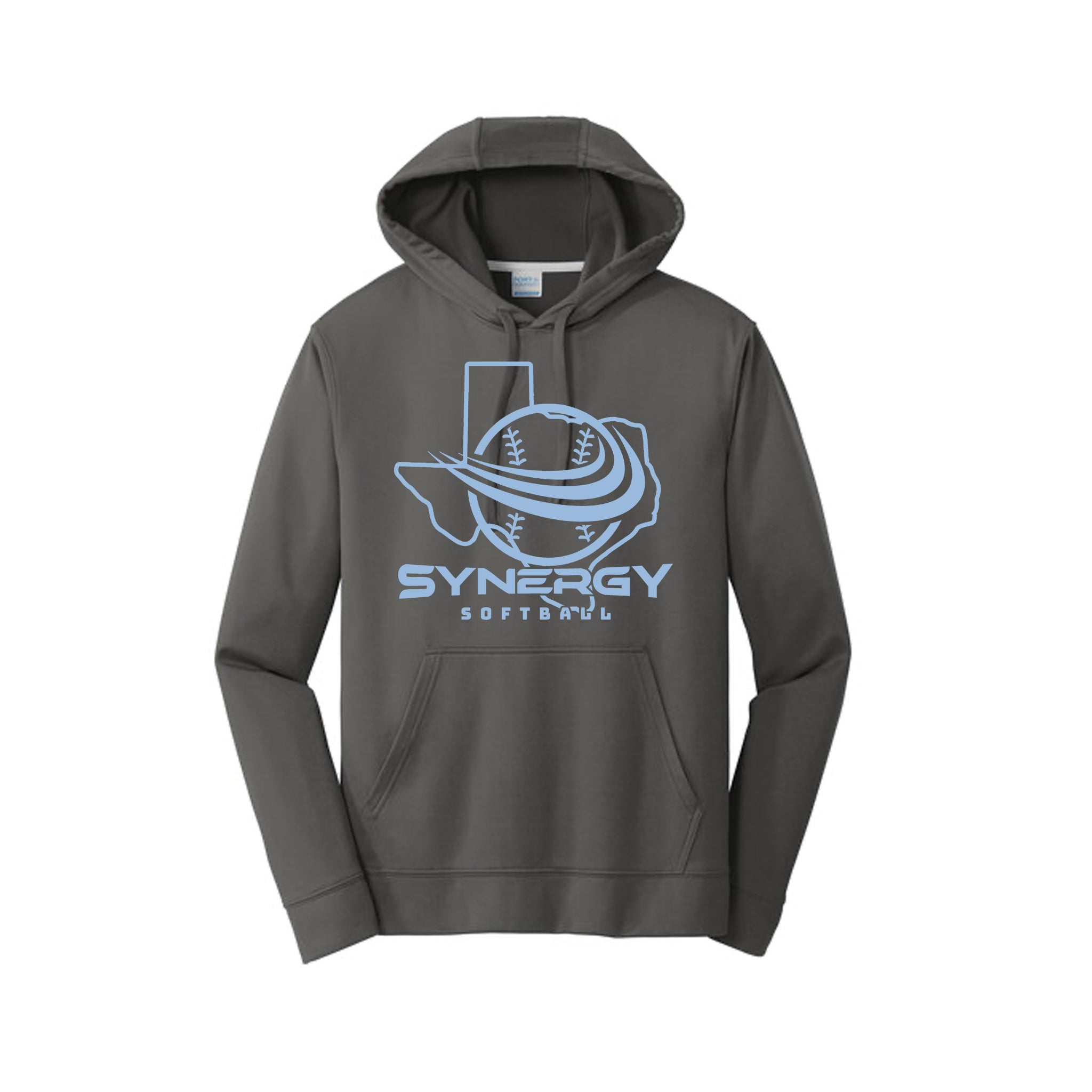 Port & Co™ Performance Fleece Pullover Hooded Sweatshirt with Texas Synergy Logo
