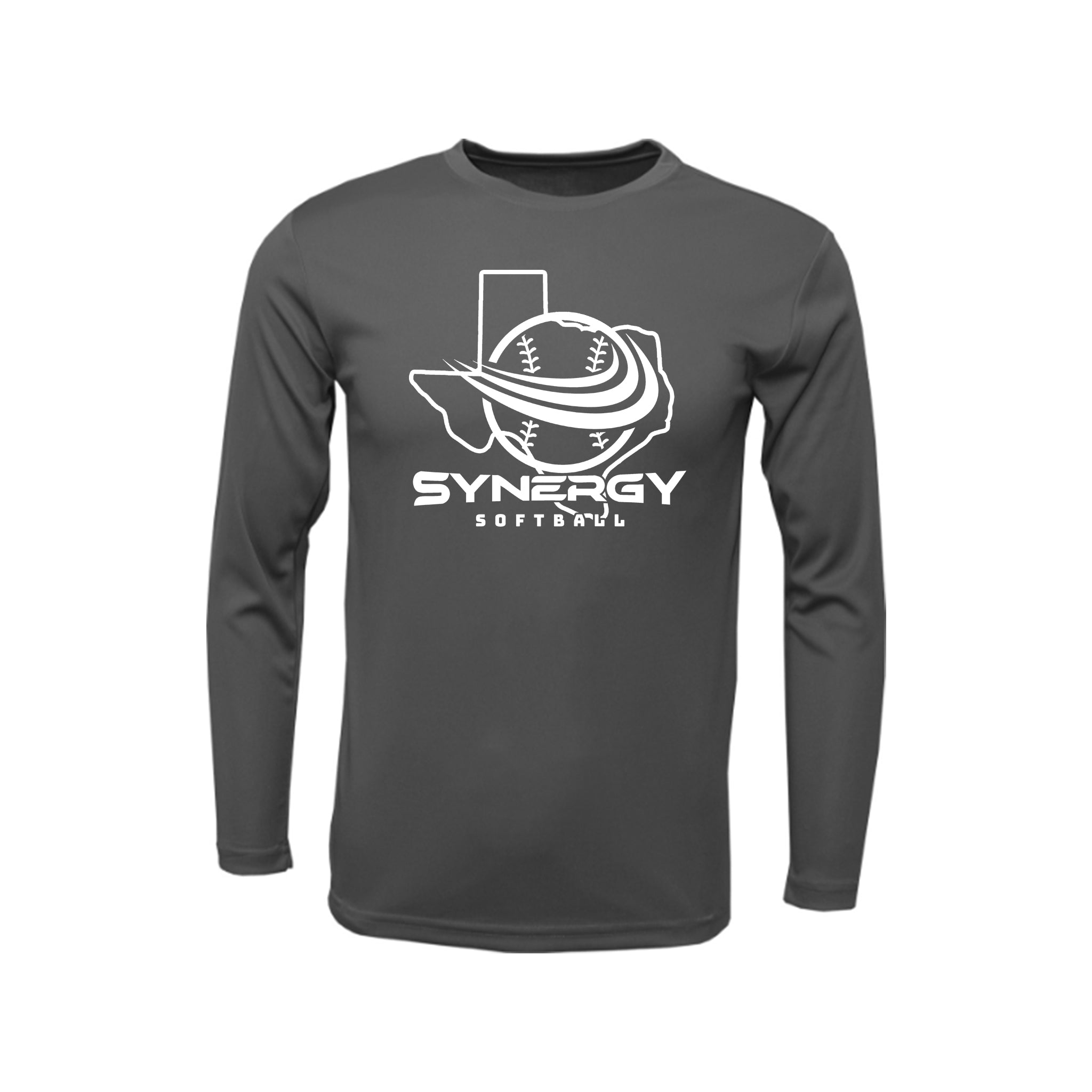 Men Xtreme-Tek Dri FIt Long Sleeve Shirt with Texas Synergy Logo