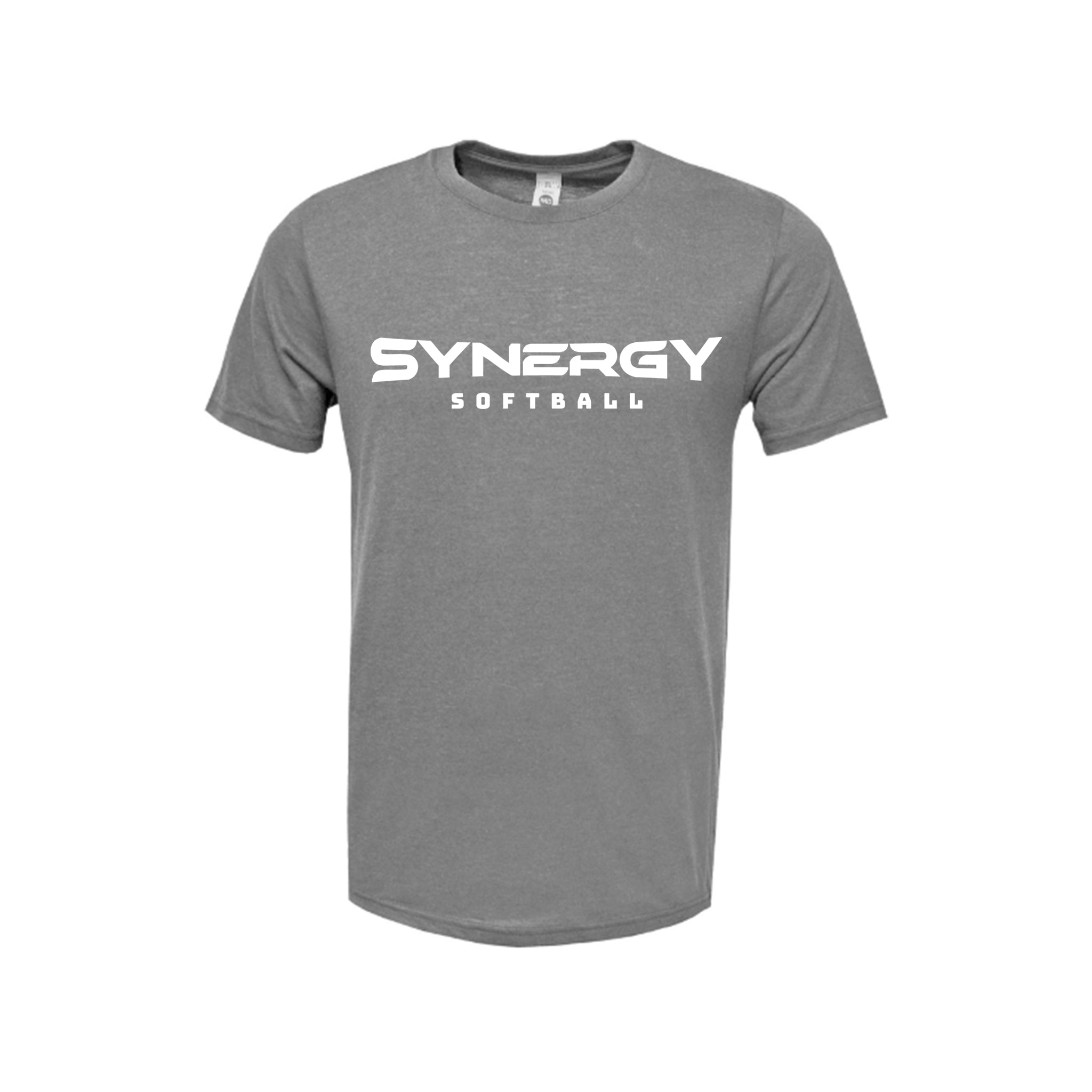 Adult Soft Tek T-Shirt with Synergy Softball Logo