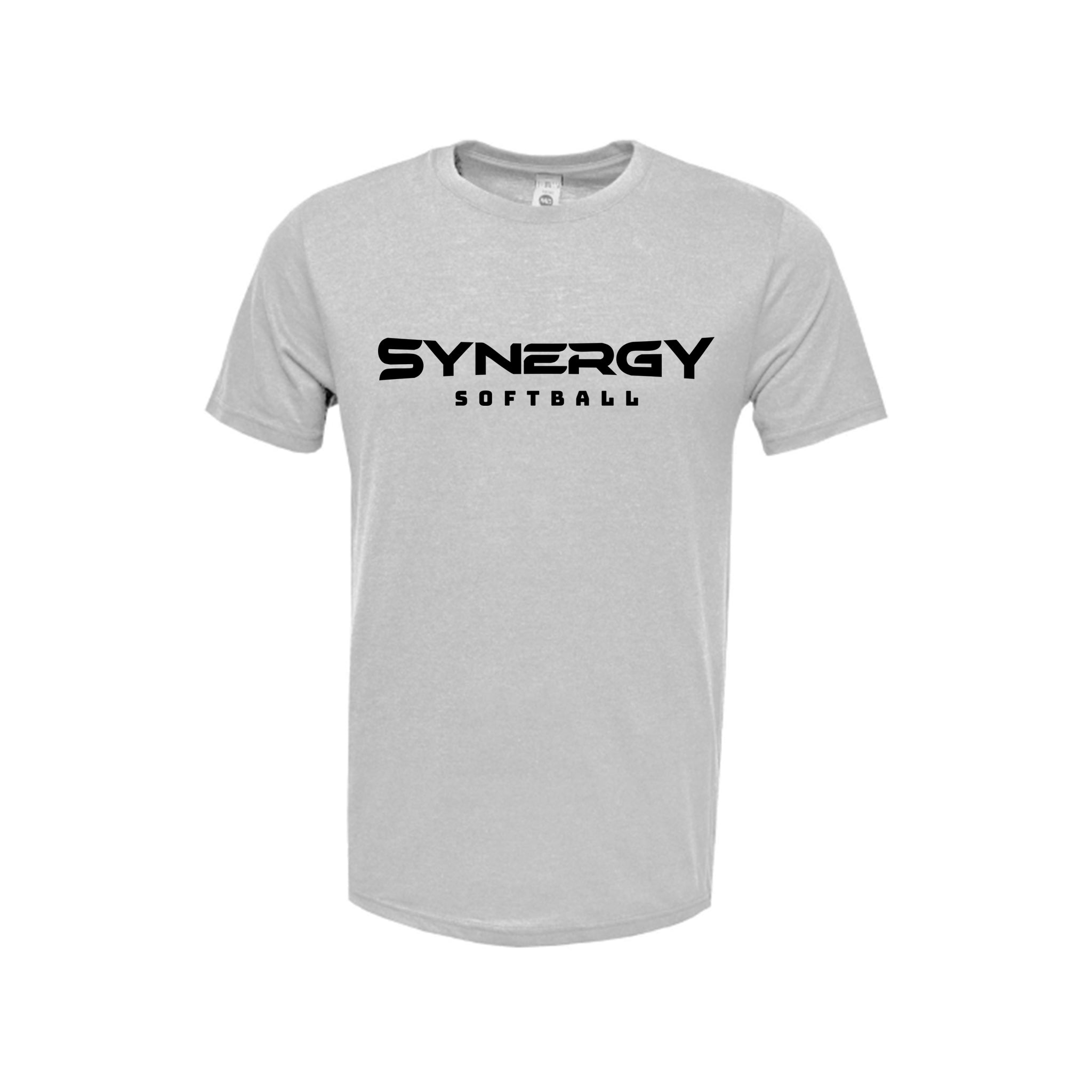 Adult Soft Tek T-Shirt with Synergy Softball Logo