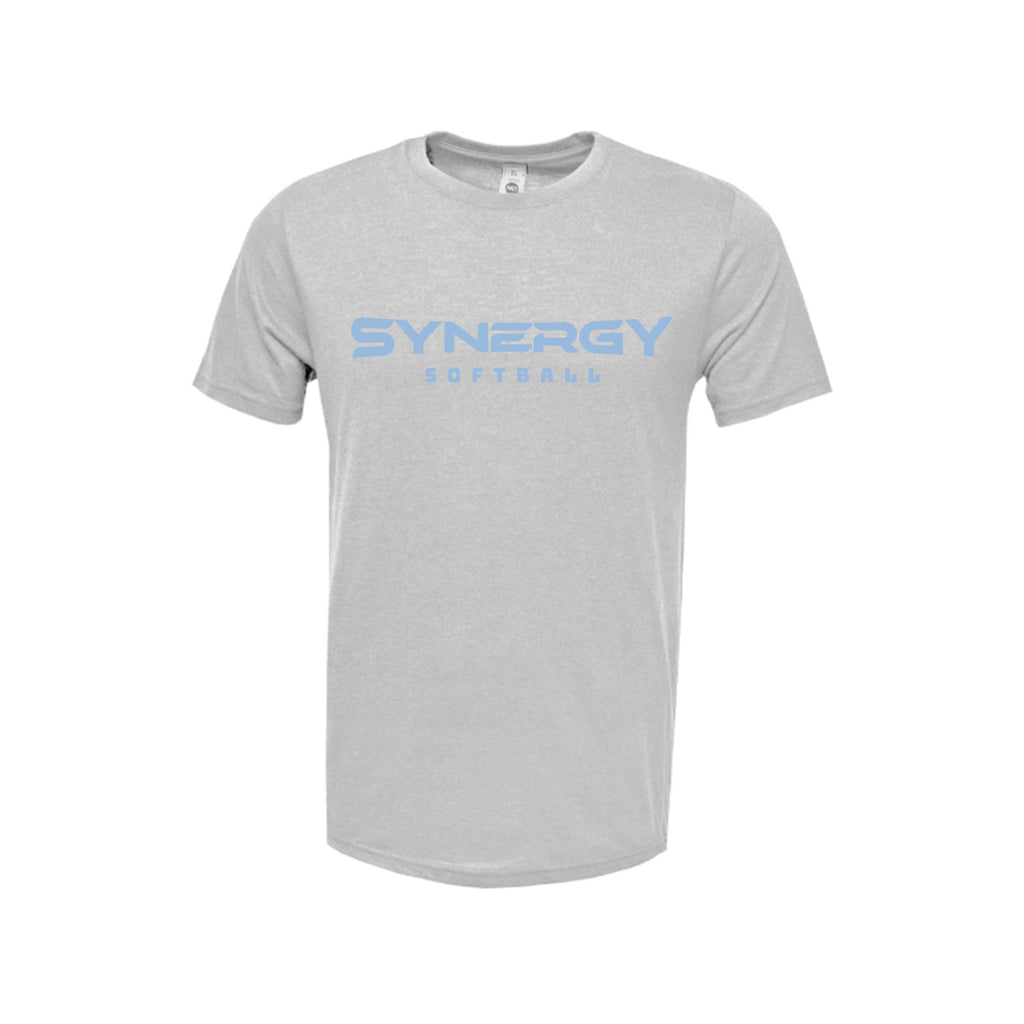 Adult Soft Tek T-Shirt with Synergy Softball Logo
