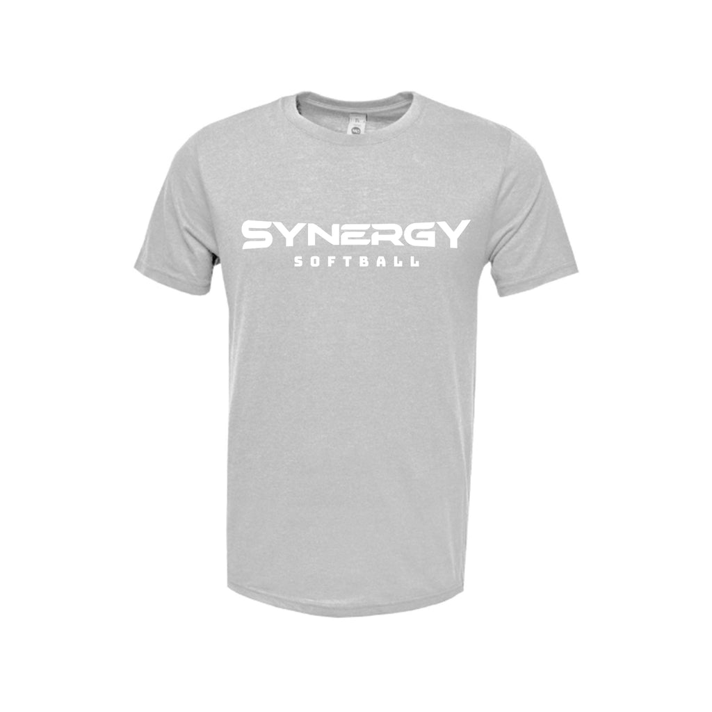 Adult Soft Tek T-Shirt with Synergy Softball Logo
