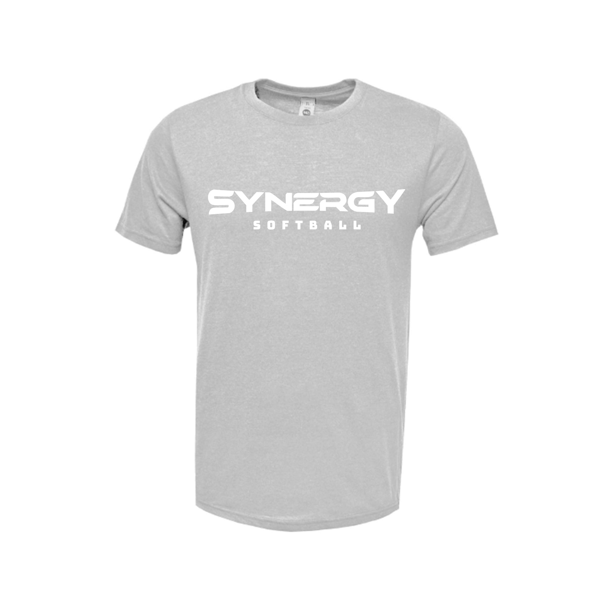 Adult Soft Tek T-Shirt with Synergy Softball Logo