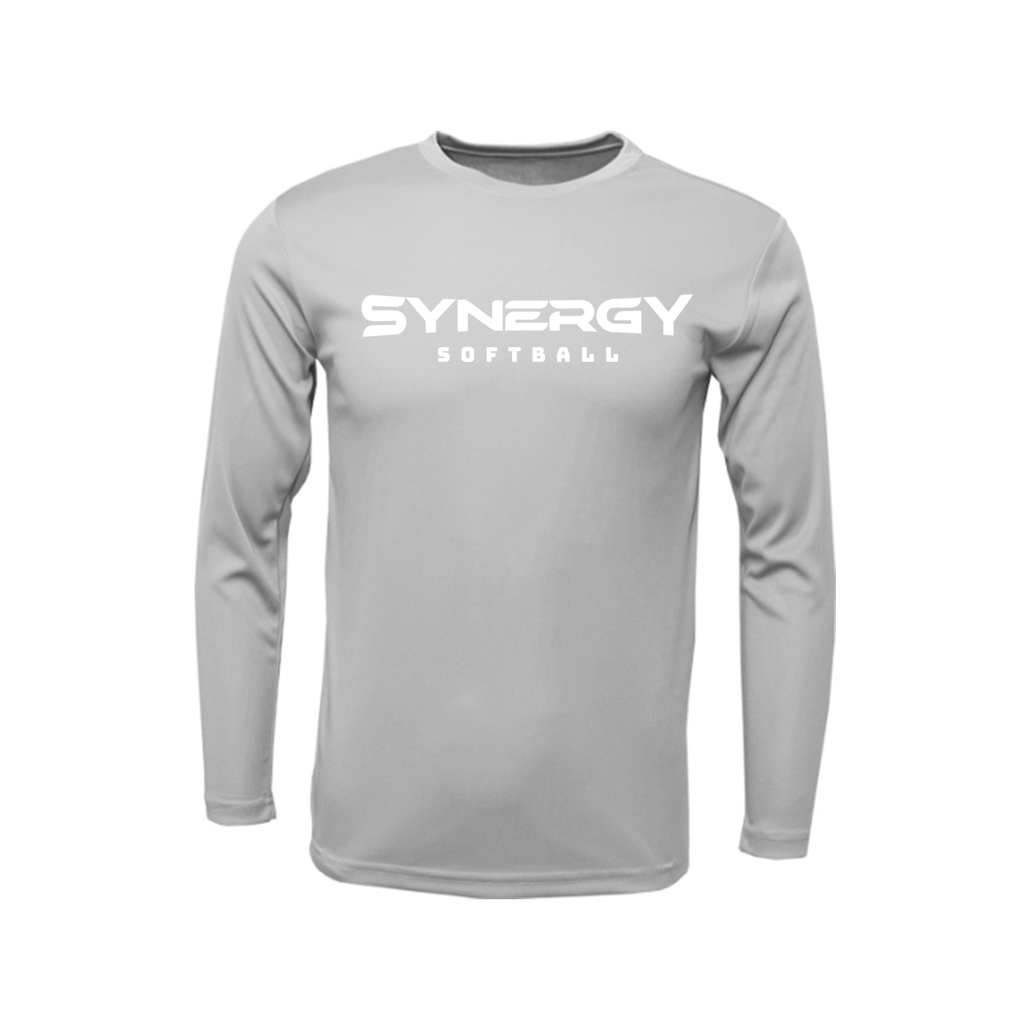 Men Xtreme-Tek Dri FIt Long Sleeve Shirt with Synergy Softball Logo