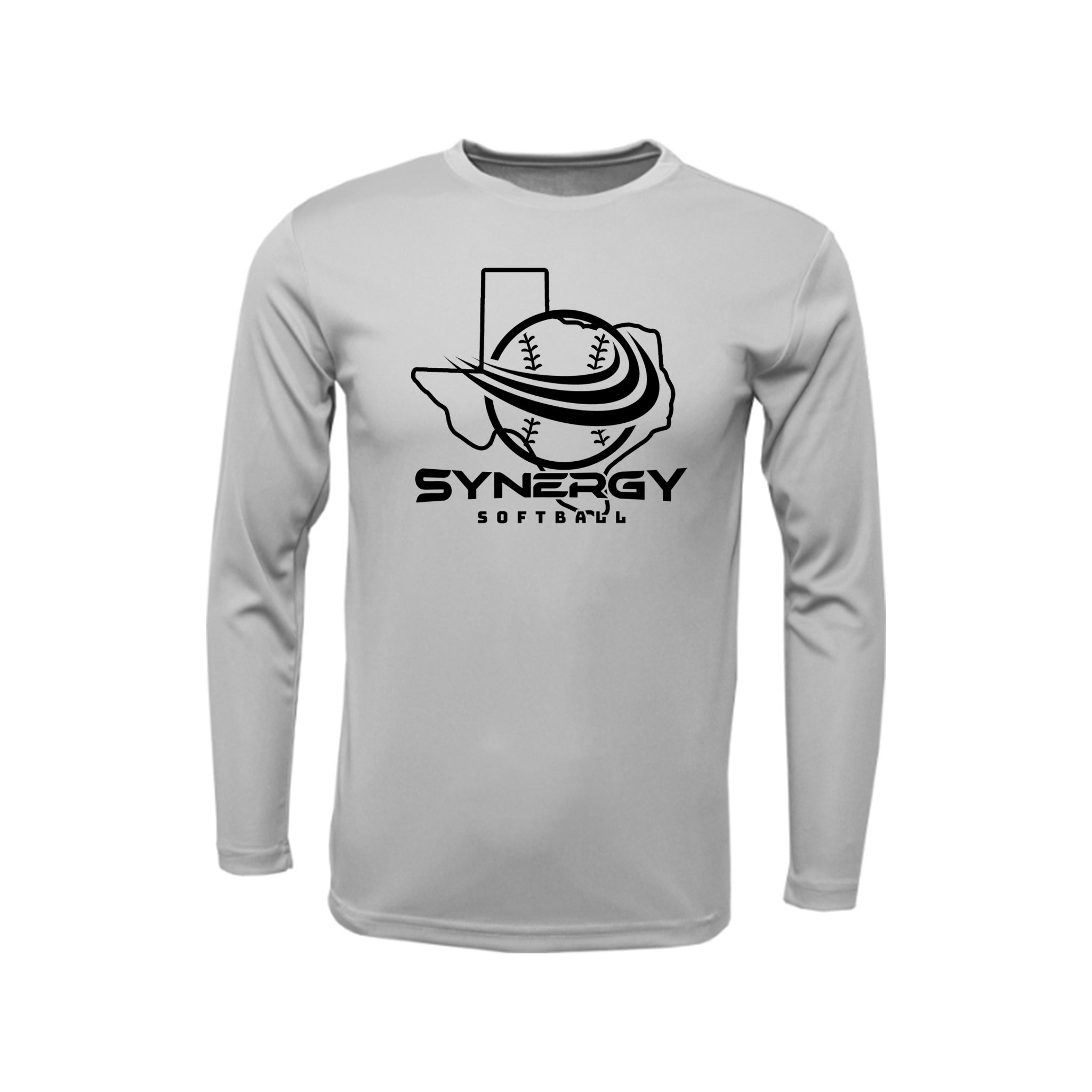 Men Xtreme-Tek Dri FIt Long Sleeve Shirt with Texas Synergy Logo