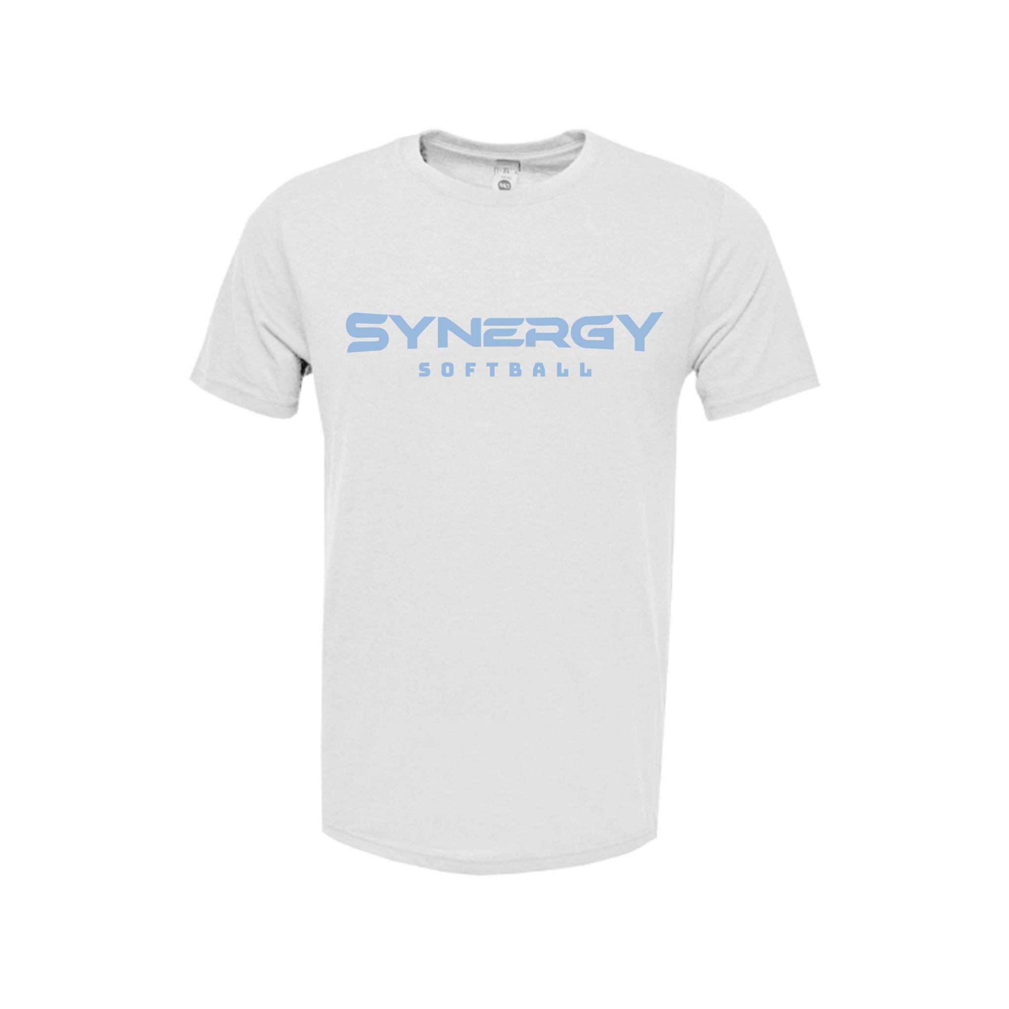 Adult Soft Tek T-Shirt with Synergy Softball Logo