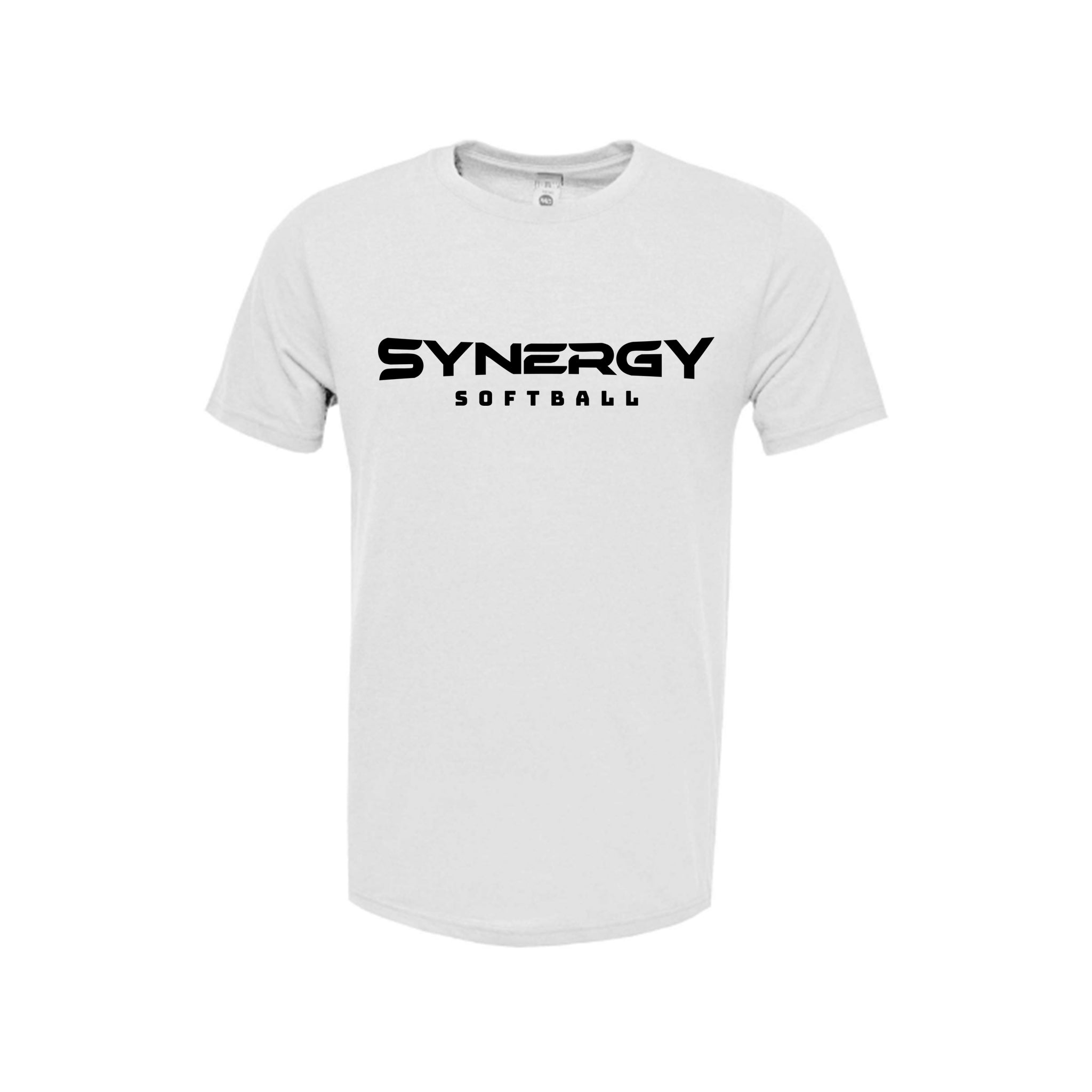 Adult Soft Tek T-Shirt with Synergy Softball Logo