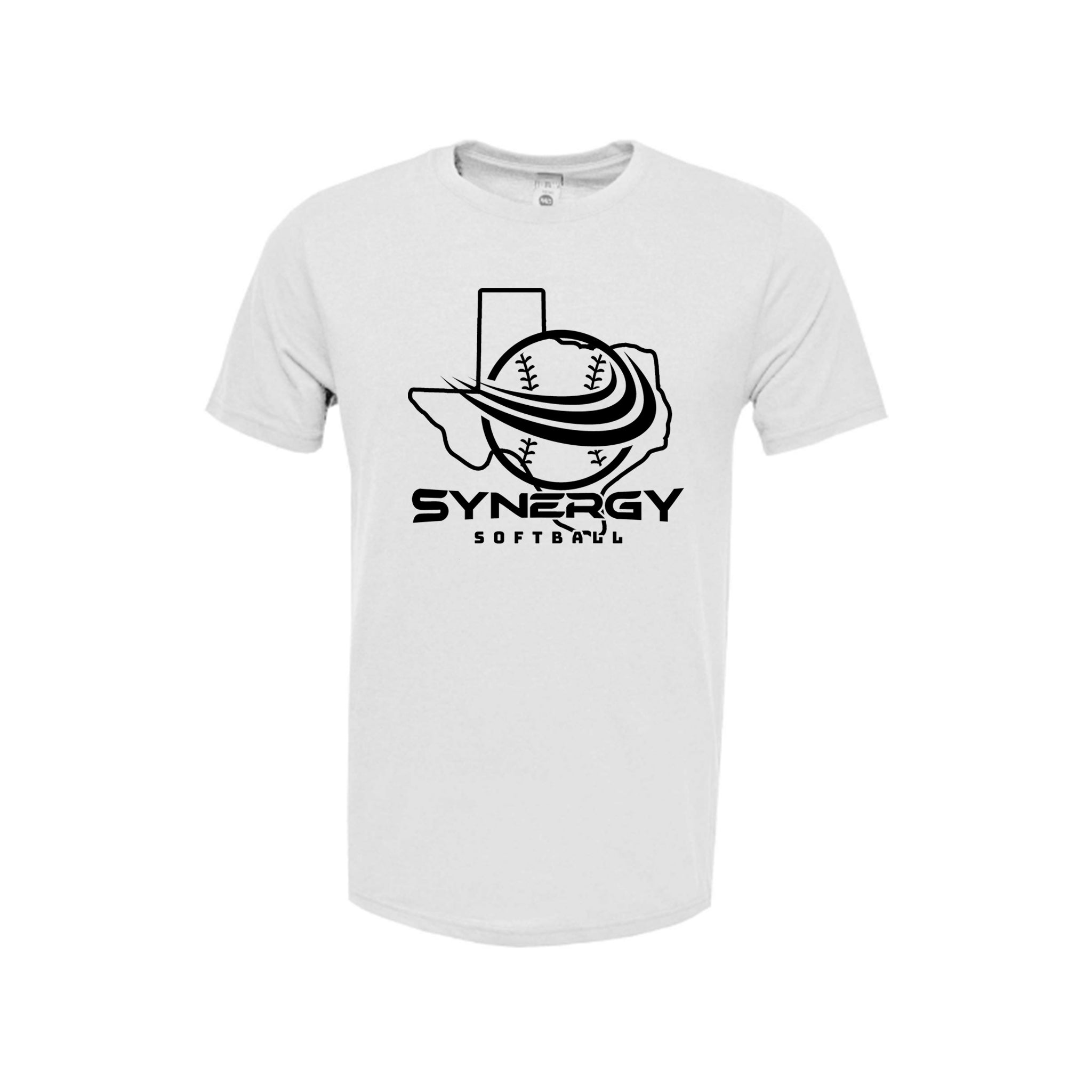 Adult Soft Tek T-Shirt with Texas Synergy Logo